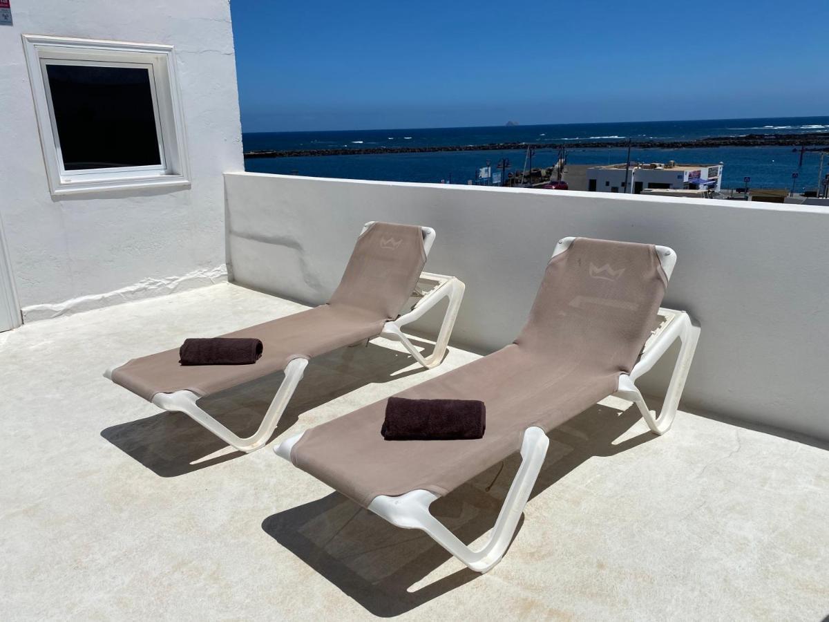 Mirador Del Muelle House Hostel Orzola Luaran gambar